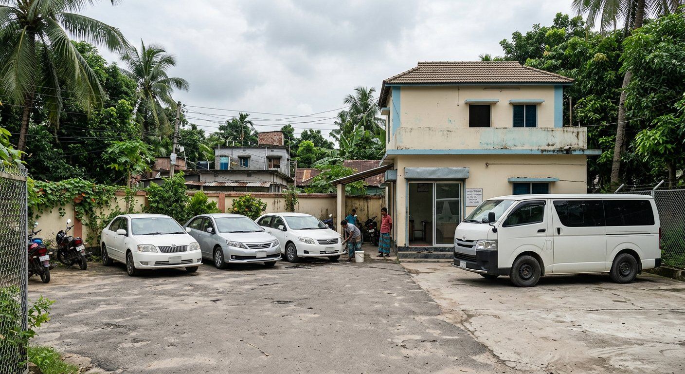 Yard and office building in Daulatpur, Khulna
