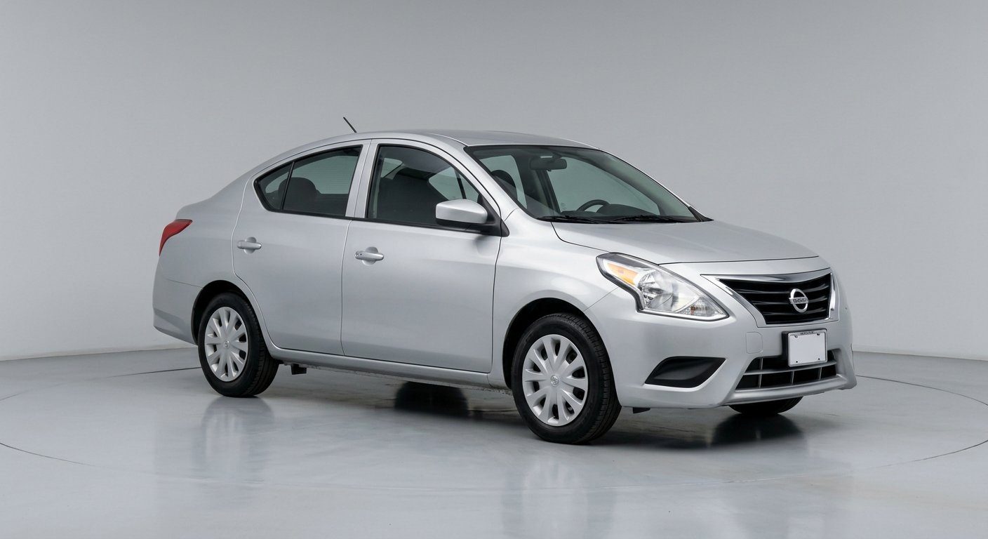 2017 Nissan Sunny Silver sedan for rent and sale in Khulna