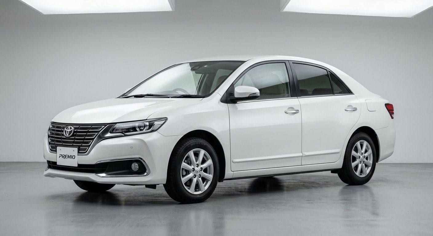 2019 Toyota Premio Pearl white sedan for rent and sale in Khulna